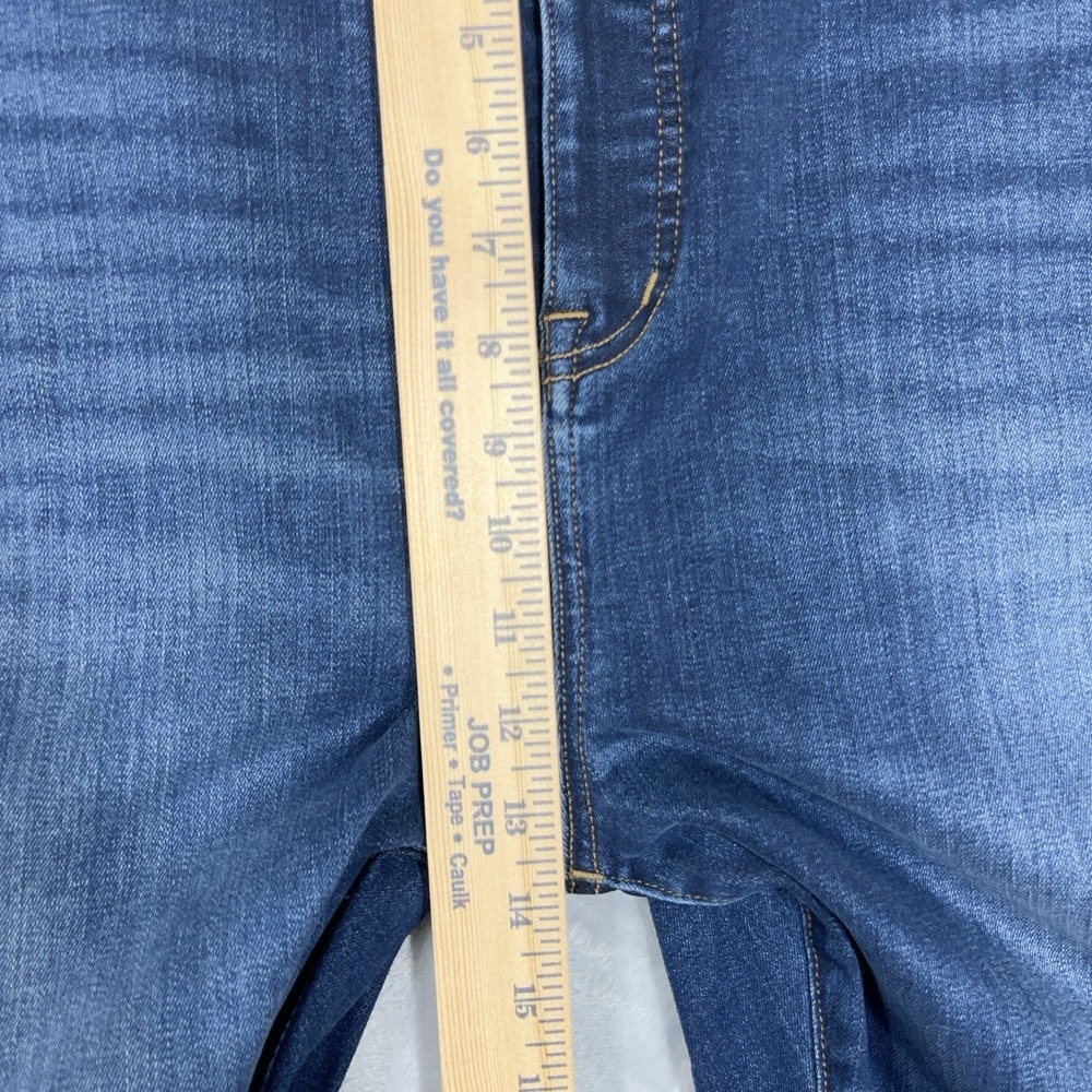 Madewell Curvy High Rise Skinny Womens Plus Size Blue Jeans Size 37 (14W) - Picture 5 of 10